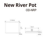 Dimentions of the SOTO New River Pot 