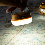Silva Glow Recharge in the colour Yellow shown lit up