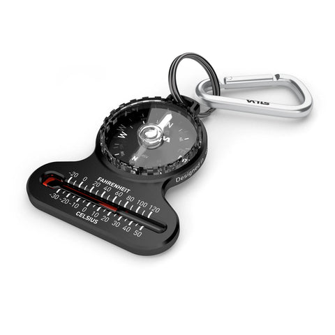 Silva Pocket Compass with carabiner and thermometer