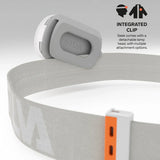 Silva Seek 320 Headtorch in the colour Whiteout showing detachable element