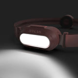 Silva Smini Headtorch in the colour rose light on