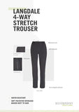 Silverpoint Women's Langdale Trousers in the colour Black