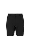 Silverpoint Womens Rydal Shorts in the colour black