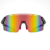 Sinner Alma Sunglasses in the colour Shiny grey matte Pink, shown from the front