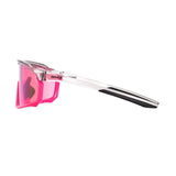 Sinner Azra Sunglasses in the colour Cry light grey shiny pink shown from the side
