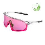 Sinner Azra Sunglasses in the colour Cry light grey shiny pink