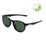 Sinner Clusia Sunglasses Shiny black-matte black shown from the side