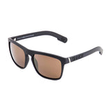 Sinner Thunder X Sunglasses in Matt Black colour shown from the side