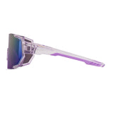 Sinner Viraro Sunglasses in the colour Shiny Cry Purple Light Purple, shown from the side