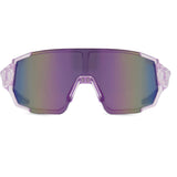 Sinner Viraro Sunglasses in the colour Shiny Cry Purple Light Purple, shown from the front