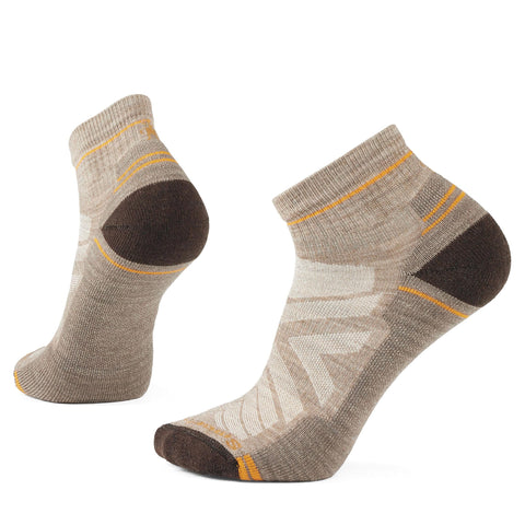 Smartwool Hike Light Cushion Ankle Socks in the colour fossil chesnut
