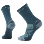Smartwool Hike Light Cushion Crew Socks in the colour twilight blue/ Pewter