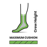 Smartwool Mountaineer Classic Edition Maximum Cushion Crew Socks diagram