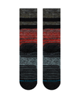 Stance Alder Crew Sock  in the colour Multi shown flat from the underside.