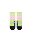 Stance All Time Quarter Sock in the colour ombre shown flat from the topside
