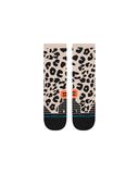 Stance Animaniac Mid Crew Sock in the colour String, shown flat, from the topside