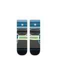 Stance C2 Quarter Running Sock in the colour Navy shown flat from the underside.