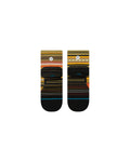 Stance Curren Light Quarter Sock in the colour Olive shown flat from the underside.