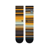Stance Curren Parks Gold Crew Sock shown from above