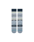 Stance Curren Snow Sock in the colour Navy, shown flat from the underside