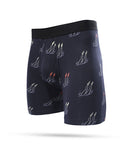Stance Diver Boxer Brief in the colour Navy, shown from the front