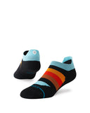 Stance Electric Ave Mid Tab Sock shown on a foot shape
