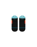 Stance Electric Ave Mid Tab Sock shown flat from the underside