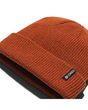 Stance Icon 2 Beanie in the colour Rust shown flat from the front