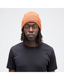 Stance Icon 2 Beanie in the colour Rust shown from the front on a man