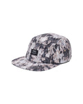 Stance Kinetic Adjustable Ripstop Cap in the colour Grey Camo shown from the side