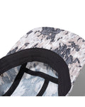 Stance Kinetic Adjustable Ripstop Cap in the colour Grey Camo shown from the underside