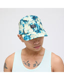 Stance Kinetic Adjustable Ripstop Cap in the colour Teal Camo shown from the front on a man
