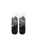 Stance Out Of Range Hike Crew Sock shown flat from the topside