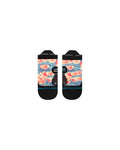 Stance Pop Light Tab Sock in the colour Black, shown flat from the topside