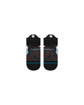 Stance Pop Light Tab Sock in the colour Black, shown flat from the underside
