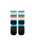 Stance Ralph Crew Sock in the colour blue flat from the underside