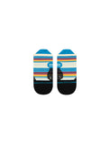 Stance Ralph Tab Sock in the colour blue shown flat from the topside