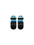 Stance Ralph Tab Sock in the colour blue shown flat from the underside