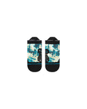 Stance Serengeti Light Tab Sock in the colour Teal shown flat from the topside