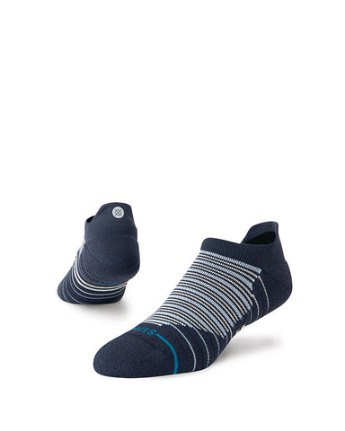 Stance Shimmy Mid Tab Sock shown on a foot shape