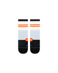 Stance So Sporty Light Crew Sock in the colour Blue shown flat from the topside