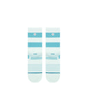 Stance Stacked Up Mid Crew Sock shown from the underside