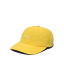Stance Standard Adjustable Nylon Cap in the colour gold shown from the side