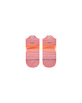 Stance Strive Tab Sock in the colour dusty rose shown flat from the underside.