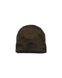 Stance Tied Light Weight Beanie in the colour Dark Green shown flat from the front