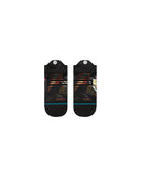 Stance Torque Light Tab Sock in the colour Black, shown flat from the underside