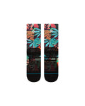 Stance Trippy Trop Crew Sock in the colour Multi shown flat from the underside