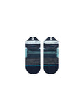 Stance Tundra Tab Sock  in the colour navy shown flat from the underside.