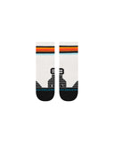 Stance Vindicated Mid Wool Quarter Sock in the colour Light Heather