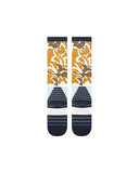 Stance Warbird UL Wool Snow Sock in the colour Ice blue, shown flat from the underside